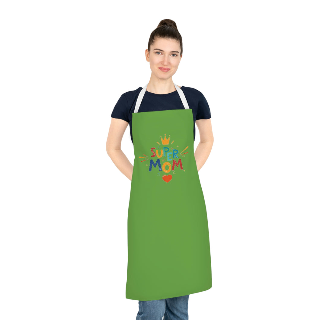 Super Mom Adult Apron (AOP)