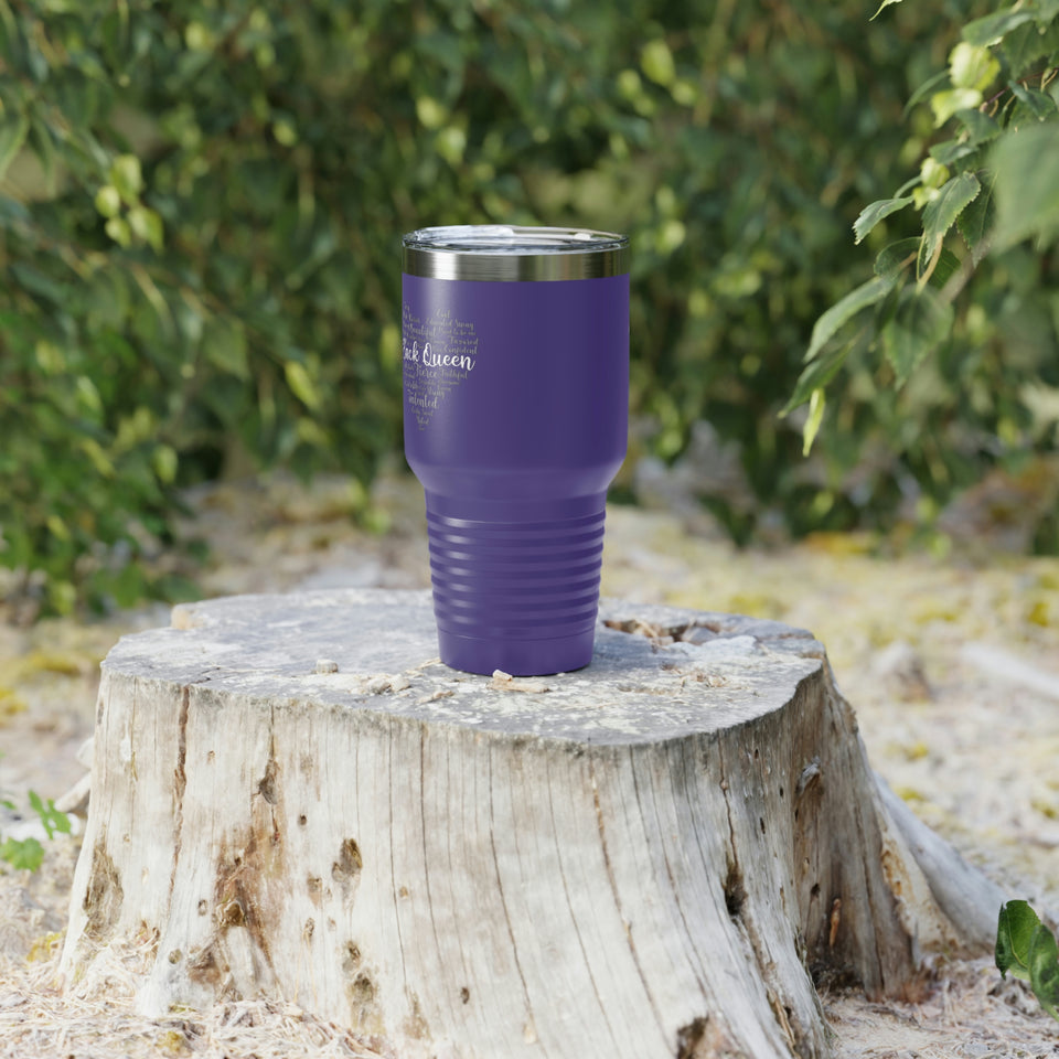 Black Queen Ringneck Tumbler, 30oz