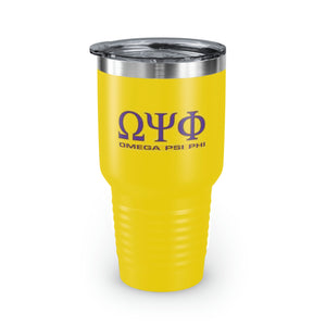 Omega Psi Phi Ringneck Tumbler, 30oz