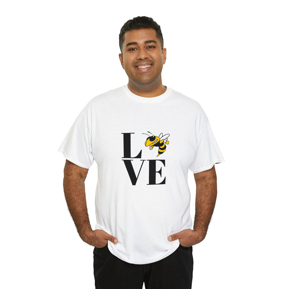 LOVE Georgia Tech Unisex Heavy Cotton Tee