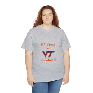 H*ll Yeah! Virginia Tech Unisex Heavy Cotton Tee