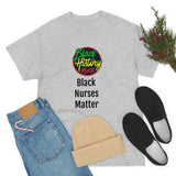 Black Nurses Matter Cotton Tee