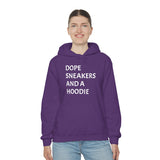 DOPE SNEAKERS AND A HOODIEUnisex Heavy Blend™ Hooded Sweatshirt
