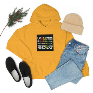 I Celebrate Unisex Heavy Blend™ Hooded Sweatshirt