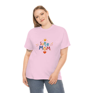 Super Mom Unisex Heavy Cotton Tee
