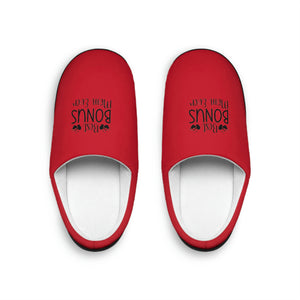 Best Bonus Mom Ever Women's Indoor Slippers