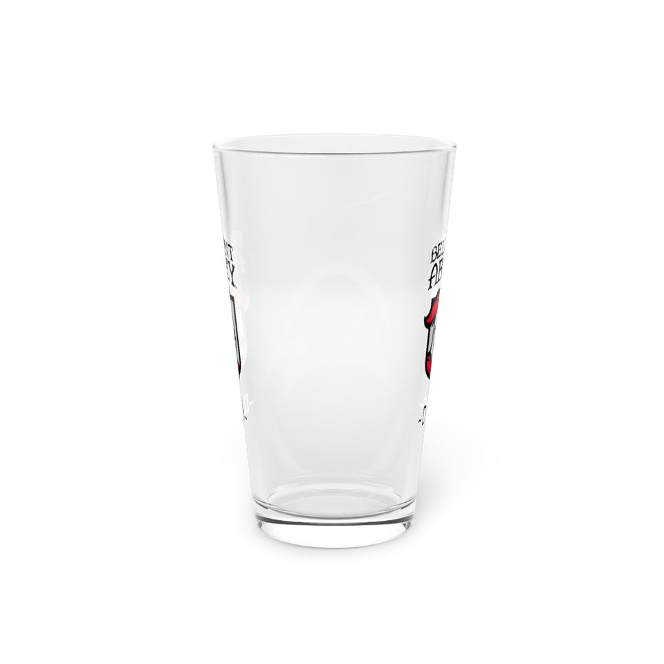 Belmont Abbey Dad Pint Glass, 16oz
