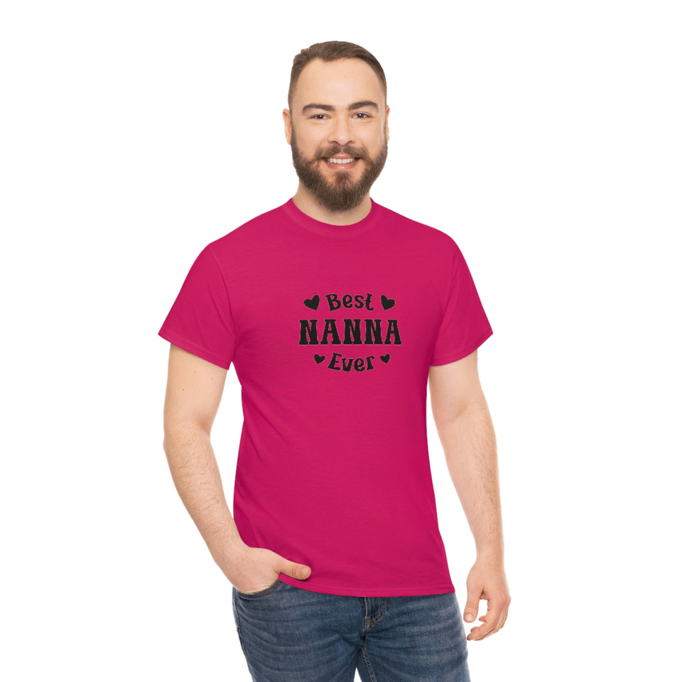 Best Nanna Ever Unisex Heavy Cotton Tee