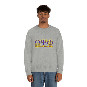 Omega Psi Phi Unisex Heavy Blend™ Crewneck Sweatshirt