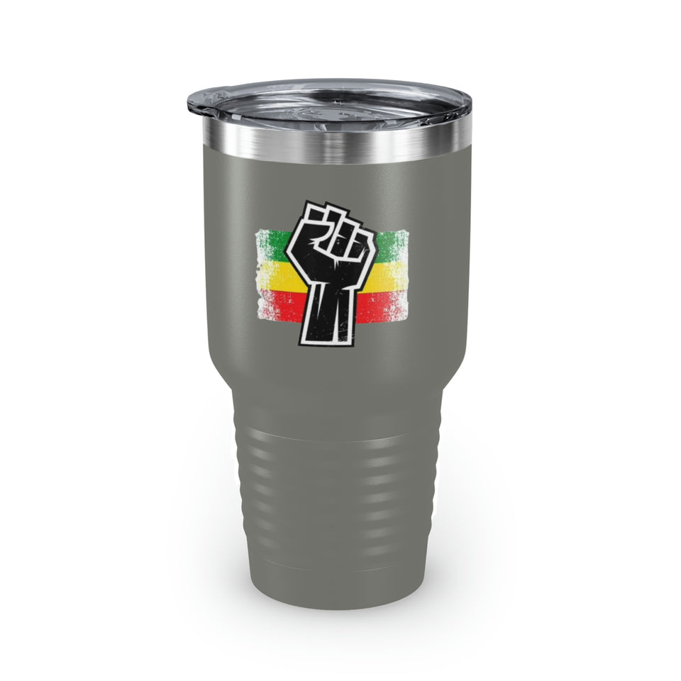 Black Fist Ringneck Tumbler, 30oz