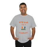 H*ll Yeah Miami Hurricanes Unisex Heavy Cotton Tee