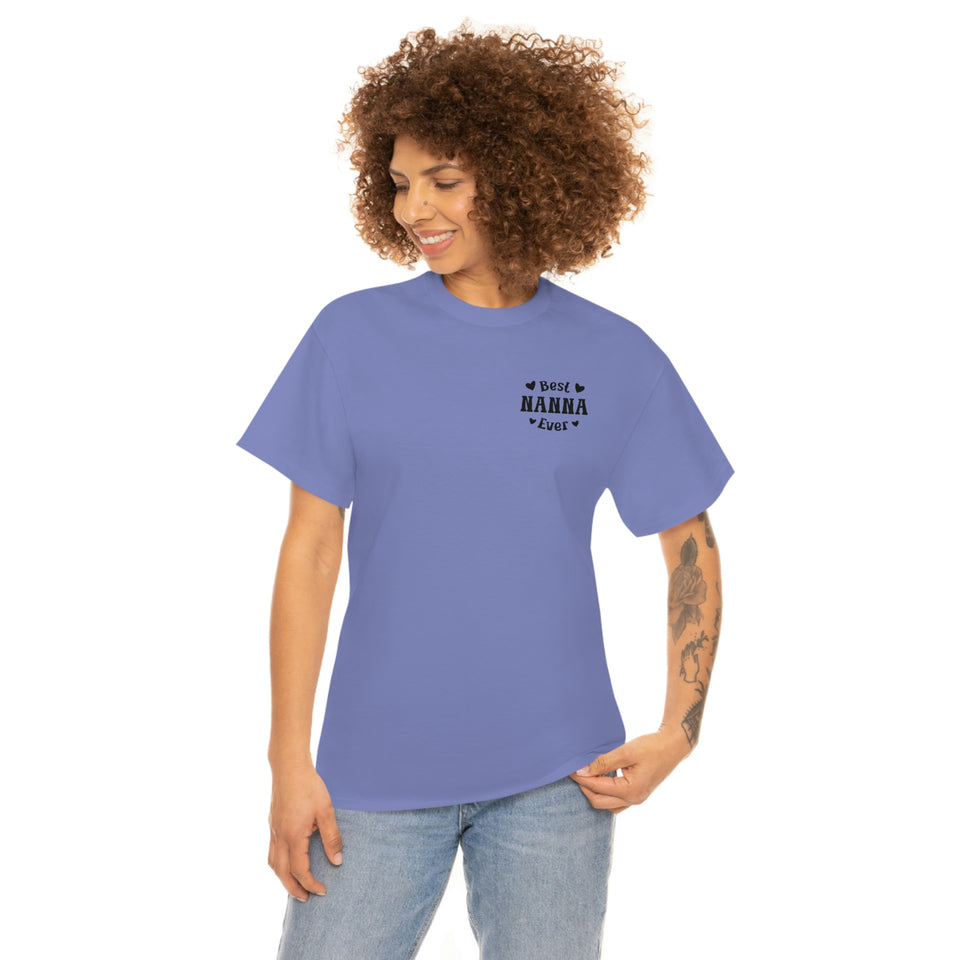 Best Nanna Ever Unisex Heavy Cotton Tee