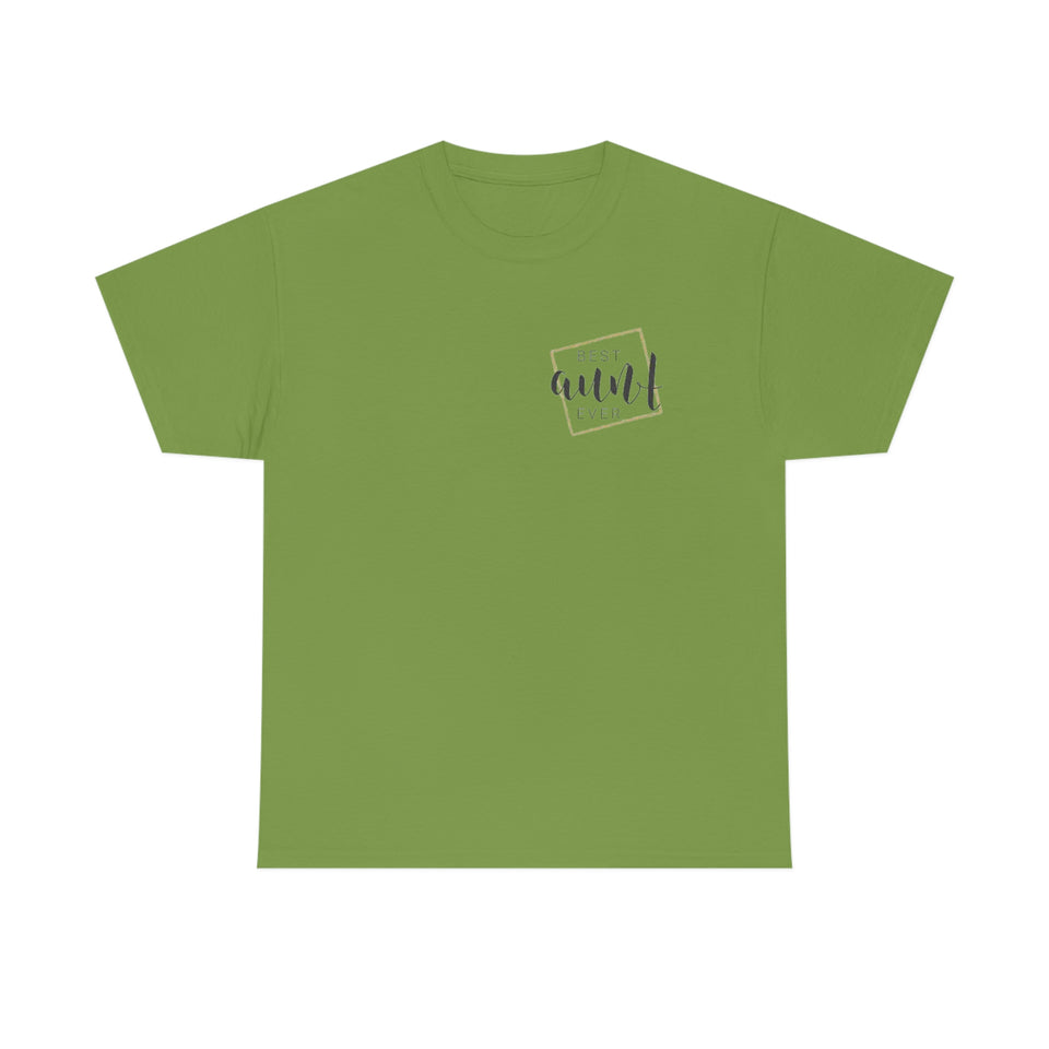 Best Aunt Ever Unisex Heavy Cotton Tee