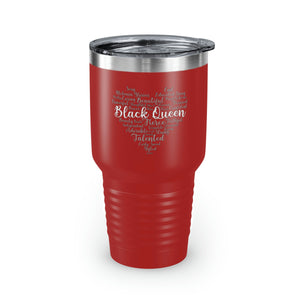 Black Queen Ringneck Tumbler, 30oz