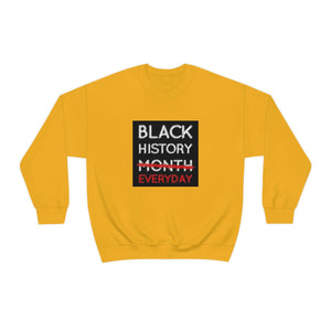 Black History Everyday Unisex Heavy Blend™ Crewneck Sweatshirt
