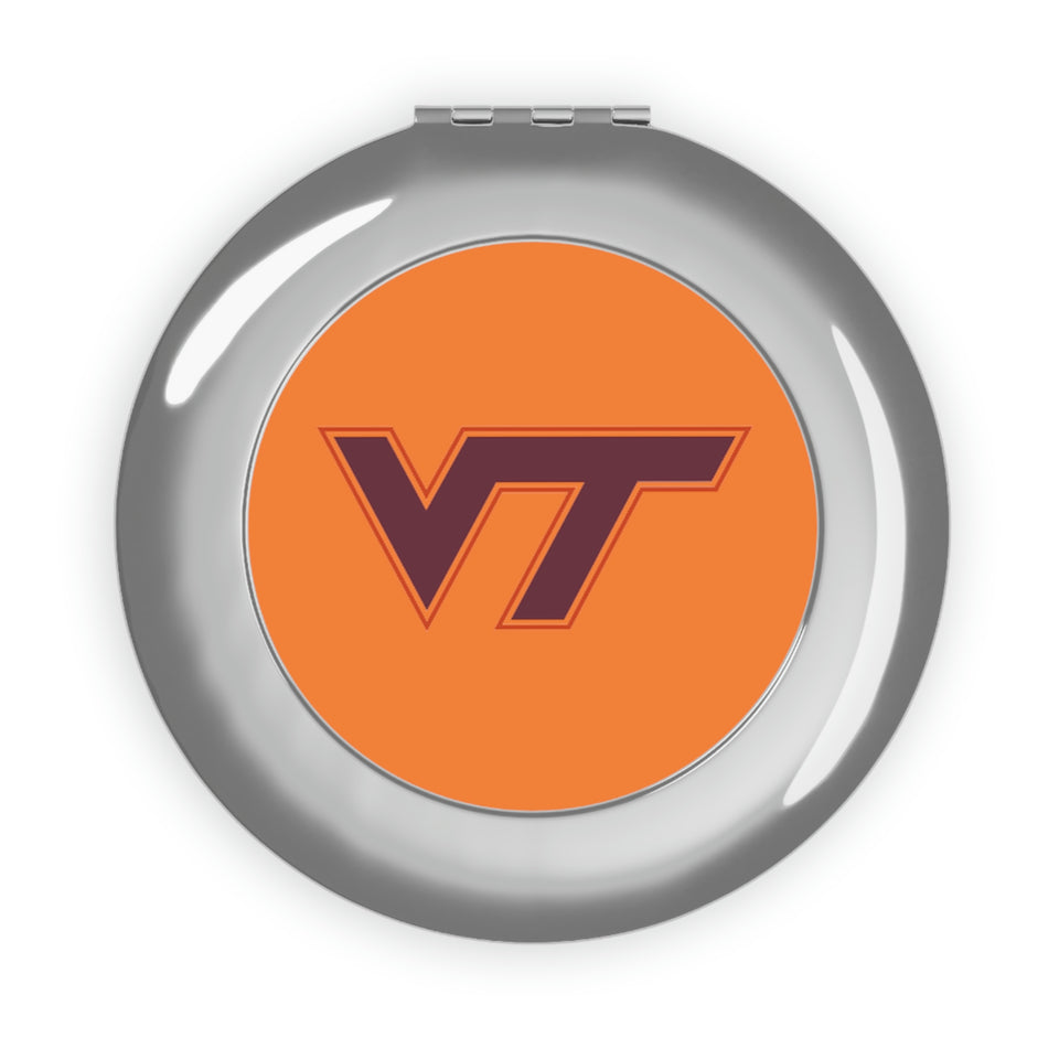 Virginia Tech Compact Travel Mirror
