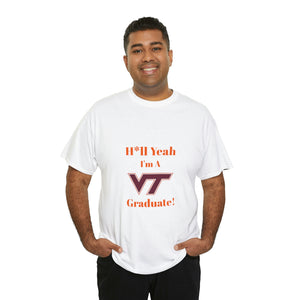 H*ll Yeah! Virginia Tech Unisex Heavy Cotton Tee