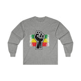 Black Fist Ultra Cotton Long Sleeve Tee