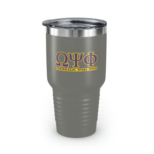 Omega Psi Phi Ringneck Tumbler, 30oz