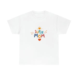 Super Mom Unisex Heavy Cotton Tee