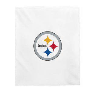 Pittsburgh Steelers Velveteen Plush Blanket