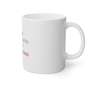 Coffee Gets Me Started Jesus Keeps Me Going White Mug, 11oz
