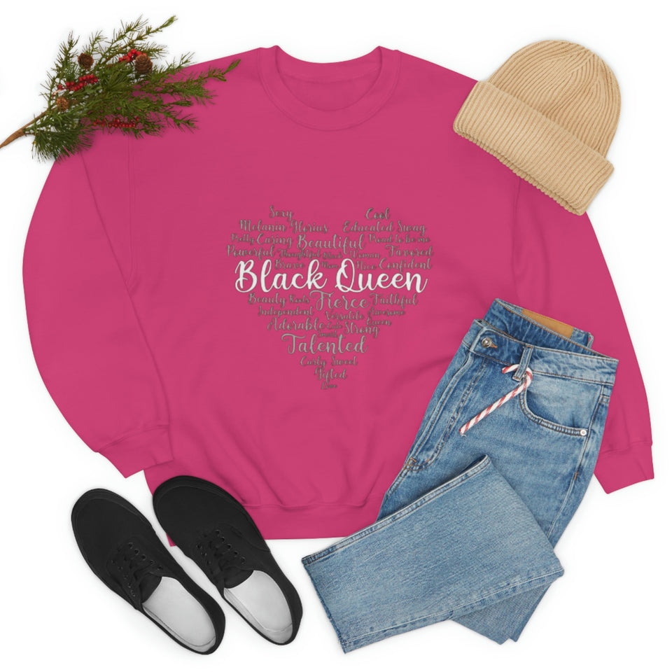 Black Queen Crewneck Sweatshirt