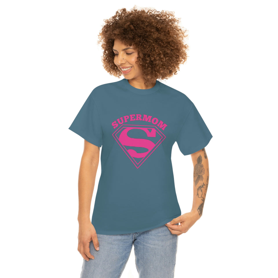 Super Mom Unisex Heavy Cotton Tee