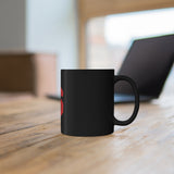 NCSU 11oz Black Mug