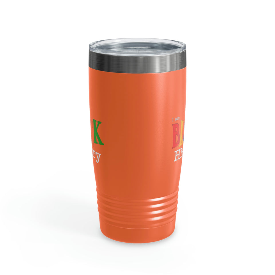 I Am Black History Ringneck Tumbler, 20oz