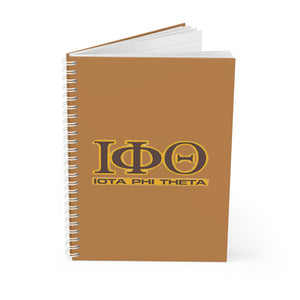 Iota Phi Theta Spiral Notebook