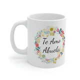 I Love You Grandma Spanish Ceramic Mug 11oz