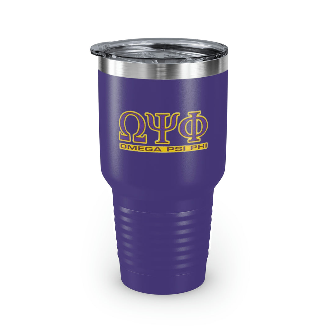 Omega Psi Phi Ringneck Tumbler, 30oz