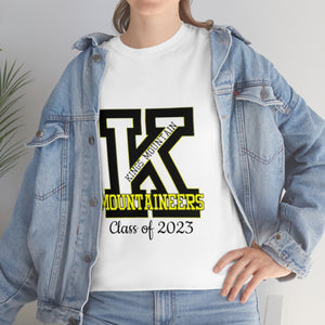 Kings Mountain High School Class of 2023 Unisex Heavy Cotton Tee