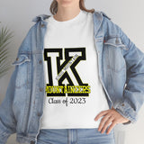 Kings Mountain High School Class of 2023 Unisex Heavy Cotton Tee