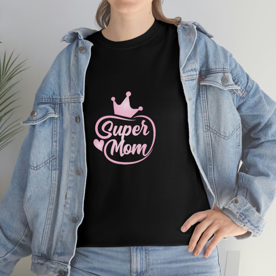 Super Mom Unisex Heavy Cotton Tee