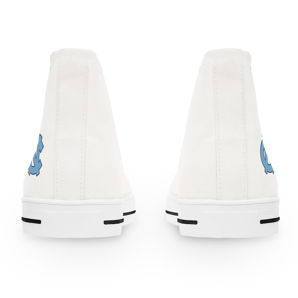 UNC Women's High Top Sneakers