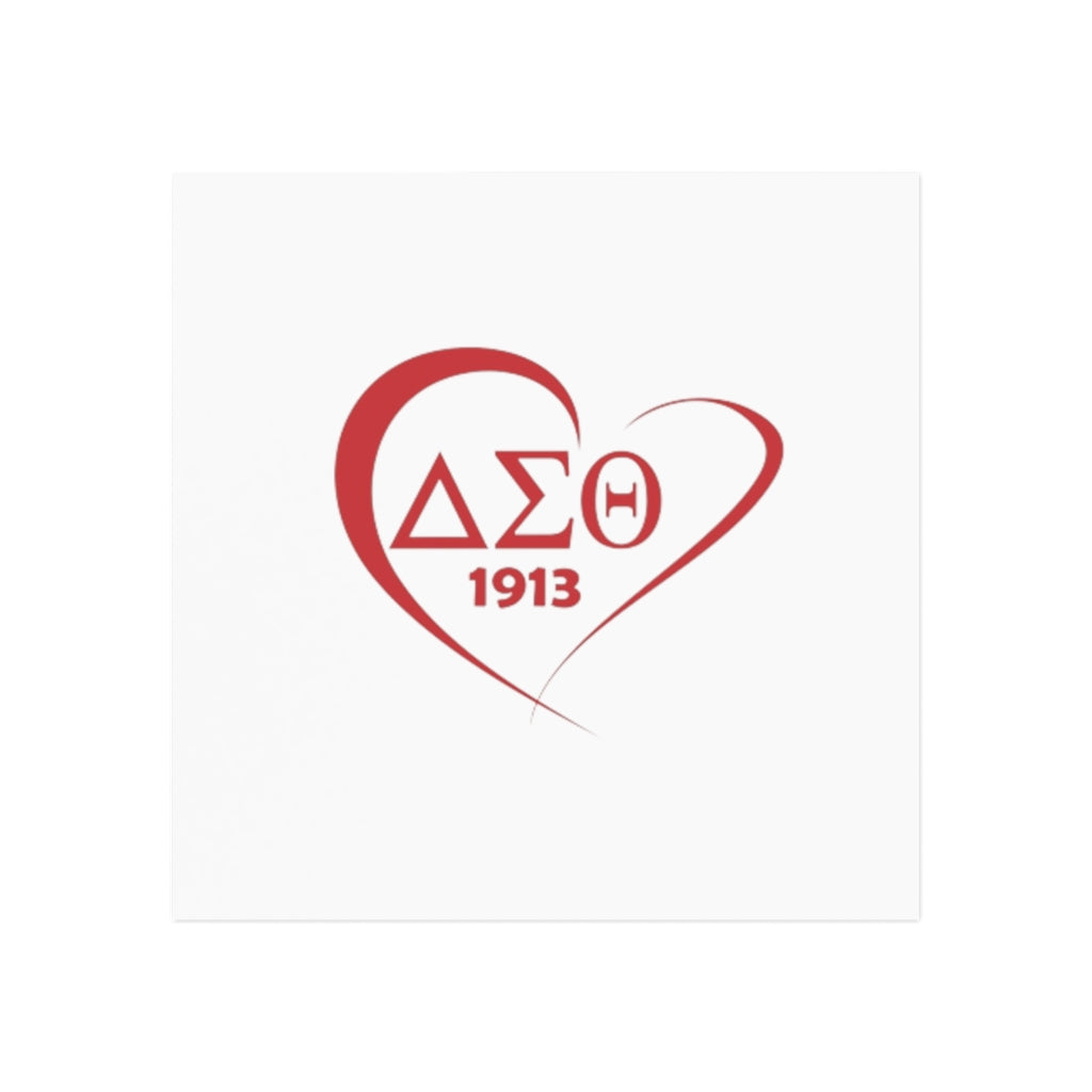 Delta Sigma Theta Square Magnet