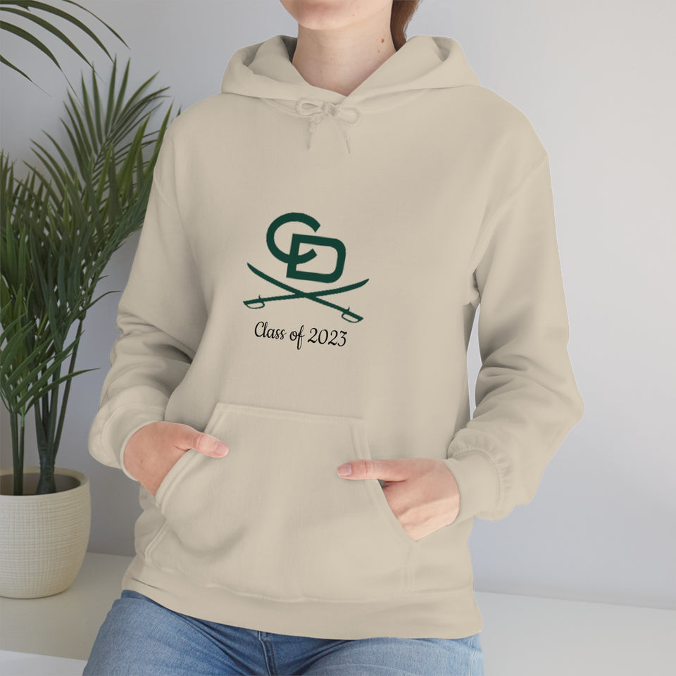 Country Day Class of 2023 Unisex Heavy Blend™ Hooded Sweatshirt