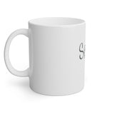 Sanity In A Cup White Mug, 11oz