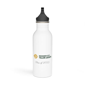 Bessemer City Yellow Jackets Class of 2023 Stainless Steel Water Bottle