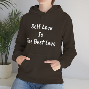 Self Love Is The Best Love Unisex Heavy Blend™ Hooded Sweatshirt