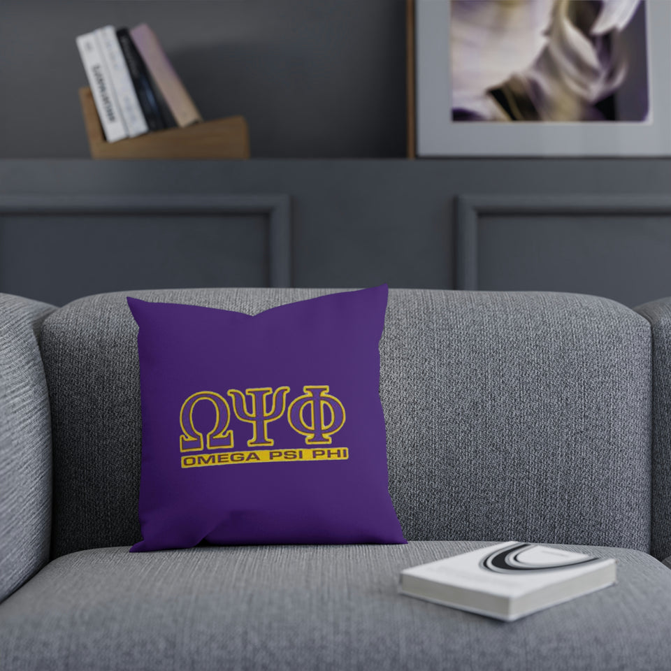Omega Psi Phi Cushion