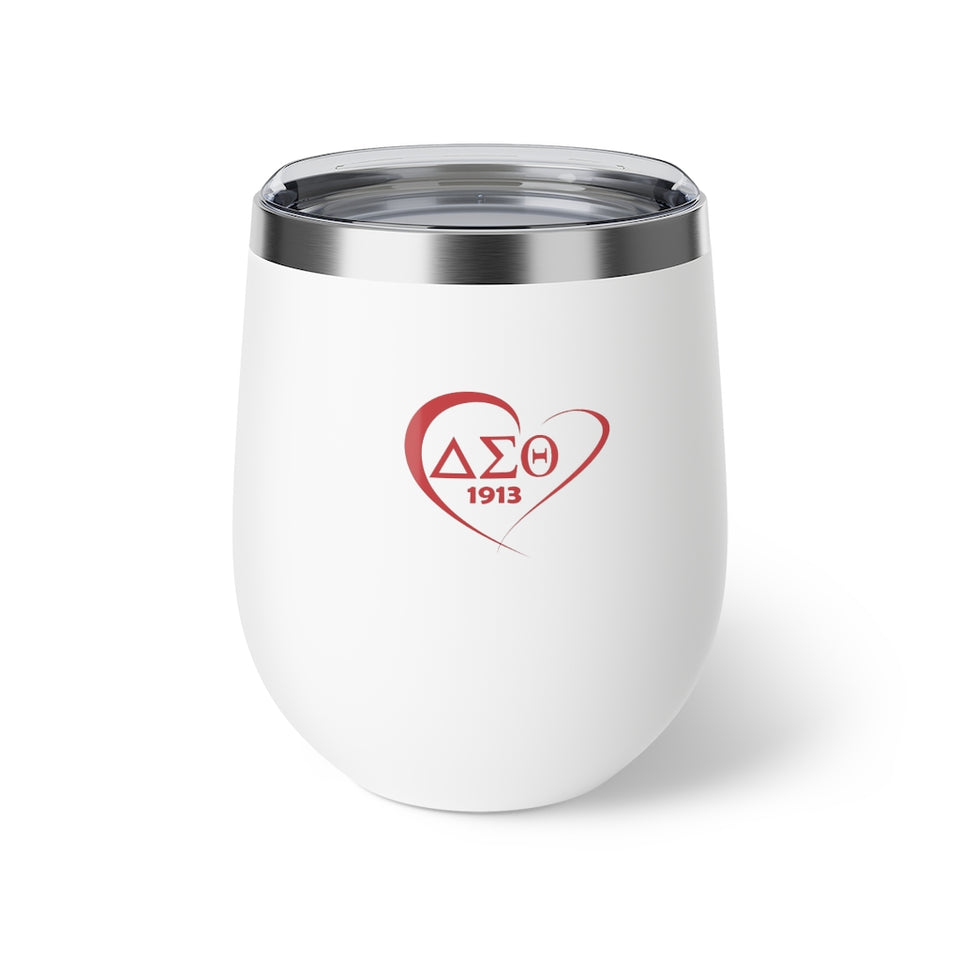 Delta Sigma Theta Sorority Copper Vacuum Insulated Cup, 12oz