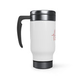 Delta Heartbeat Stainless Steel Travel Mug with Handle, 14oz