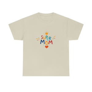 Super Mom Unisex Heavy Cotton Tee