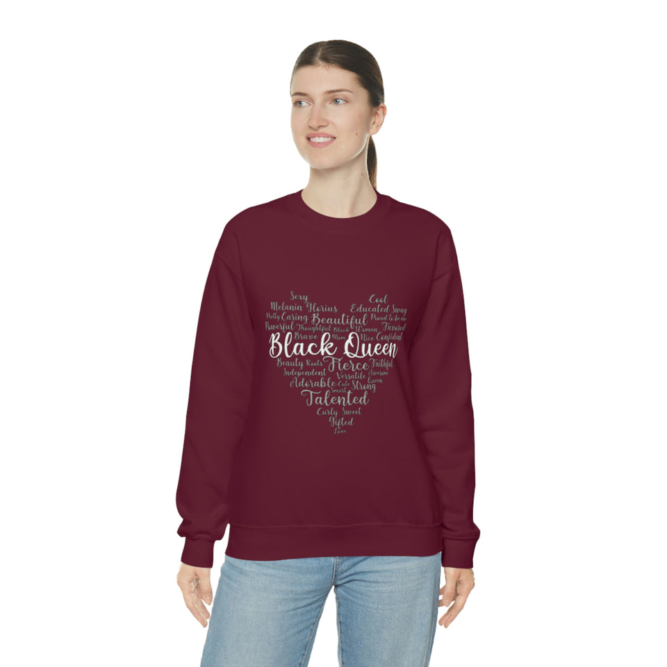 Black Queen Crewneck Sweatshirt