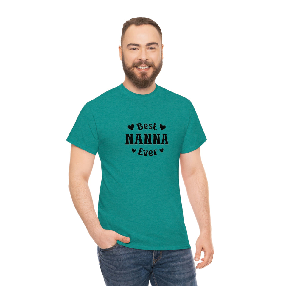 Best Nanna Ever Unisex Heavy Cotton Tee