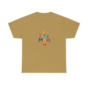 Super Mom Unisex Heavy Cotton Tee