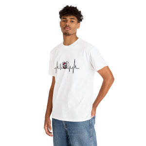 Belmont Abbey Heartbeat Unisex Heavy Cotton Tee